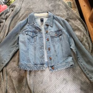 Light blue denim jean jacket